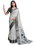 Siril Women'S Printed Cotton Saree With Unstitched Blouse Piece